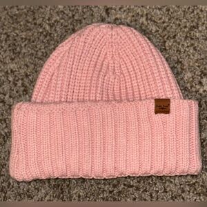 NWOT Pink Beanie
